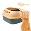 Large Cat Pan Cat Litter Pan Cat Litter Pan Cat Litter Container For Poop Large Cat Pan Litter Container With Scoop High Sided