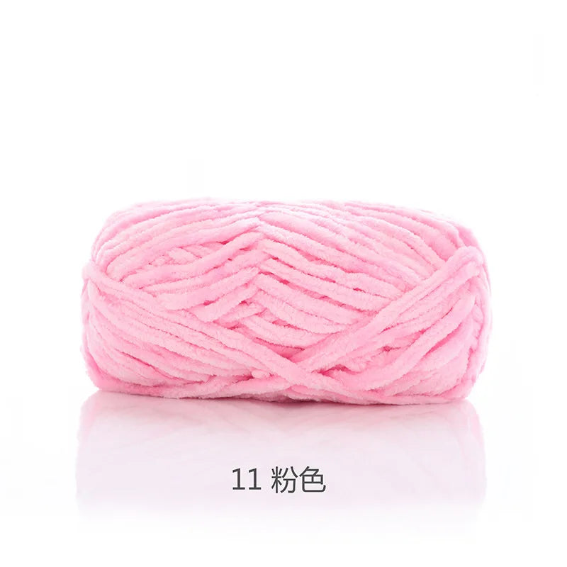 Ruyi bird warm fleece thick wool handmade DIY crochet woven golden velvet hook shoe thread wool ball