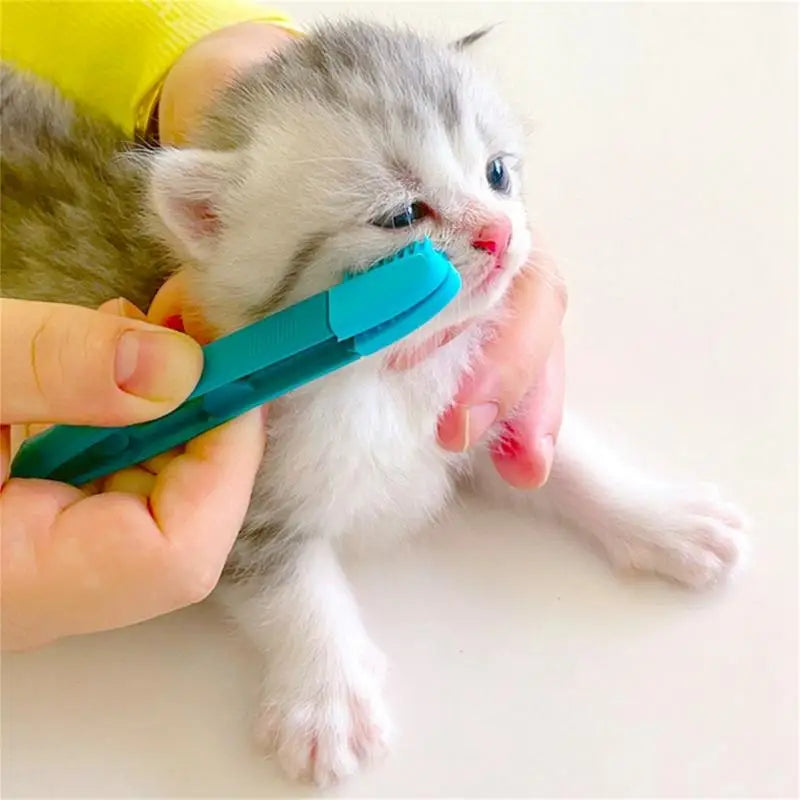 Pet Eye Comb Brush Tear Stain Remover For Cats Cleaning Grooming Comb For Small Dogs And Cats Flexible Silicone Design Soft