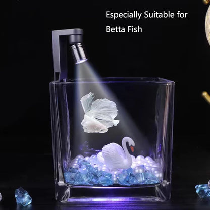 Mini Aquarium Light Clip Clamp USB Aquarium Light 360° Rotation Lighting Landscape Lamps For Small Betta Fish Tank New