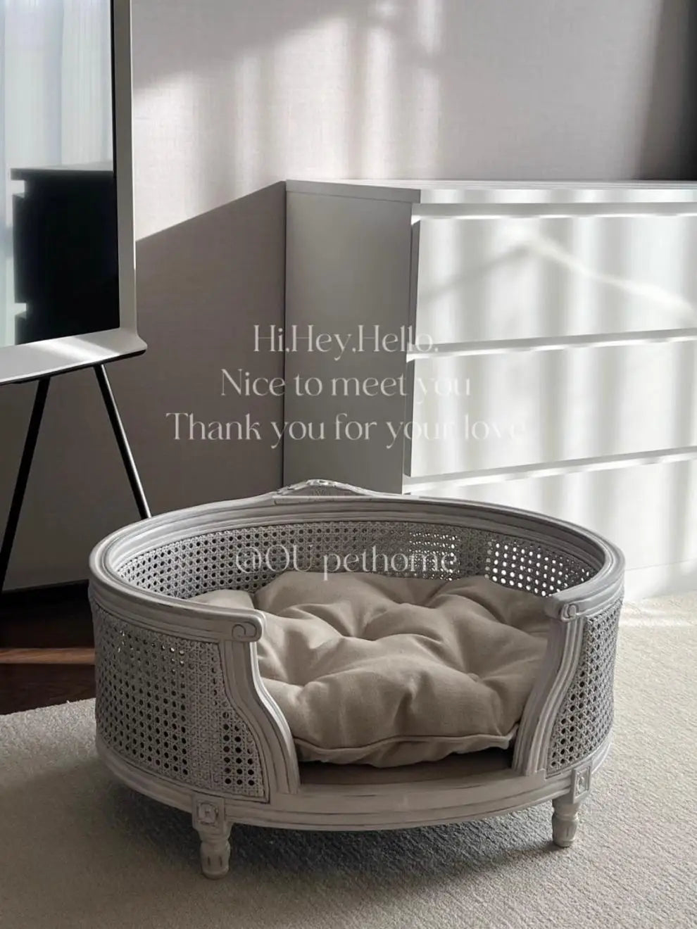 Four Seasons Universal Pet Nest Mat Suitable for Solid Wood Oak Kennel Cat Nest Sofa Bed Medium and Small Dog Universal Dog Sofa