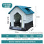 New Dog House Outdoor Waterproof Kennel All Seasons Indoor Dog House Outdoor Rainproof Sunscreen Medium and Large Dogs.