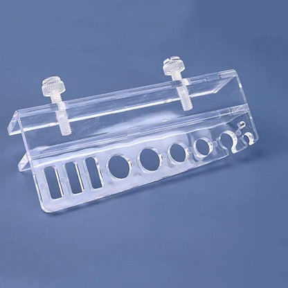 Transparent New Acrylic Aquarium Bracket Holder for Scissor Tweezers Shovel Kit Aquarium Maintenance Tools