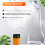Outdoor Camping Shower IPX7 Waterproof with Digital Display Portable Electric Shower Pump for Hiking Travel Beach Pet Watering
