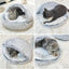 Cat Bed Small Enclosed Pet Bed Pet Cave Bed Comfortable And Soft Fluffy Cat Bed Warm Removable For Cat Small Dogs Large Dogs