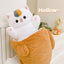 1pc 40/60/80cm Japan Taiyaki Cat Plush Toy Anime Figure Cat Hiding in Cushion Bag Ferry Bunny Carrot Animal Plushie Throw Pillow