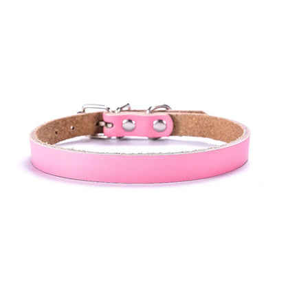 Adjustable Dog Collars Genuine Leather Pet Dog Collar Leash Lead For Small Medium Large Dogs Bulldog Pugs Beagle Dogs Supplies