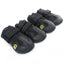 4pcs/set Pet Dog Shoes Reflective Waterproof Dog Boots Warm Snow Rain Pet Booties Anti-slip Socks Footwear For Medium Large Dogs