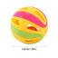 Cat Jingle Balls Cat Pounce Jinggle Ball Large Hollow Cat Rattle Ball Interactive Kitten Chasing Toys Kitten Pets Supplies