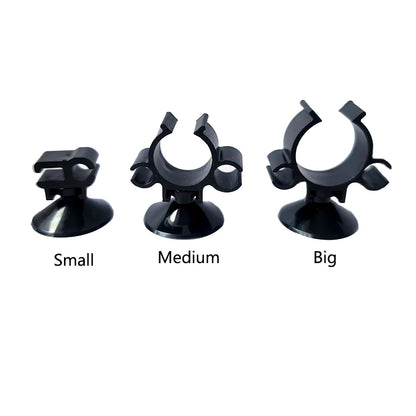 5Pcs Aquarium Suction Cup Clip Fish Tank AirLine Tube Oxygen Hose Pump Power Cord Buckle Wire Finisher Suction Cups  6/16/20mm
