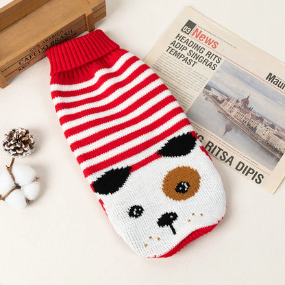 Warm Medium Dog Clothes Dog Sweaters for Small Dogs chihuahua Winter Puppy Clothing Cat Knitted Jumper Vest Pet Supplies
