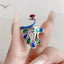 Adjustable Crochet Tension Cute Cat Ring, Beginner Knitting Crochet Hook Ring, Yarn Guide Finger Holders Thimbles Winder Tools