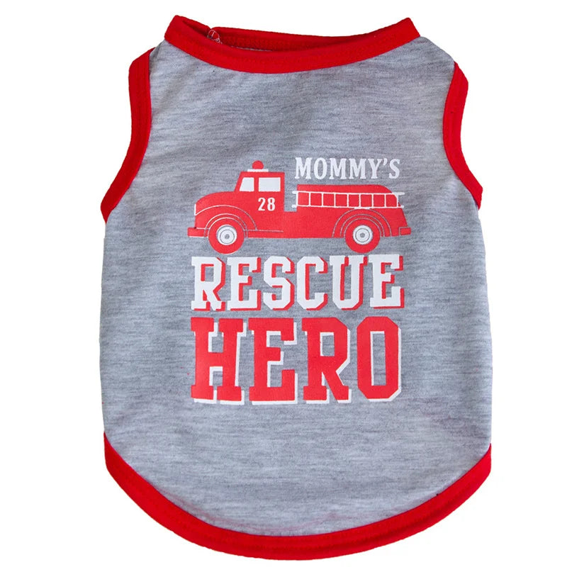 Lovely Cotton Pet Vest for Small Dogs Summer Puppy Dog Cat Clothes Pomeranian Poodle Chihuahua Shirts mascotas Clothing Apparels