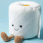Jelly cat plush cute toilet paper doll roll paper creative, fun and cute doll pendant as a gift for friends without labels