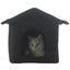 Winter Warm Waterproof Outdoor Pet House Cat Nest Thickened Cat Nest Tent Portable Travel Nest For Kitten Puppy Pets Supplies