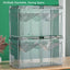 Transparent Acrylic Two Splits Guppy Fish Tank Aquarium Betta Fish Bowl Transparent Aquarium Hatchery Breeding Isolation Box