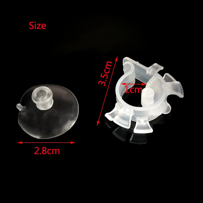 Plastic Aquarium Water Tube Holder Water Pipe Hose Mount Bracket for 4~6mm Pipe Water Tubes Fixed Clip Fish Tank Hose Clamp Hot