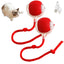 1/2PCS Interactive Cat Toys Ball Auto Electric Rolling Ball Toys for Cats/Kitty Pets Smart Automatic Teaser USB Rechargeable