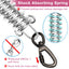 Dog Tie Out Cable Leash, Double Durable Steel, Welded Clamp, Lead, Small, Medium, Large Dogs, Outdoor Leash Belt