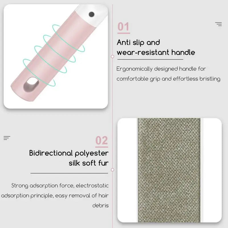 Reusable Lint Roller Sticky Pet Hair Removal Tool Clothing Lint Remover Brush Pet Beauty Comb Reusable Removal Tool for Cat Dog