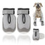 UXCELL 4pcs Fashion Dog Shoes Breathable Dog Boots Paw Protectors Summer Casual Silod Pet Shoes Outdoor Walking Sportwear