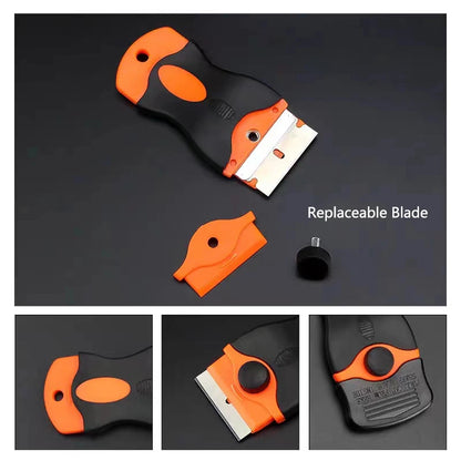 Multifunctional Aquarium Algae Remover Scraper Blade Metal Blades algae removal Fish Tank Aquatic Water Plant  Cleaning Tools
