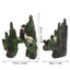 UXCELL Artificial Resin Rockery Fish Tank Landscape Aquarium Decor Mountain Hiding Cave Pet Supplies Ornament Accessories