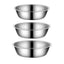 Stainless Steel Pet Bowl, Dog And Cat Food Bowl, Thickened Non-slip Bowl, Anti-fall, Not Easy To Deform, Easy To Clean 1pcs