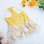 Floral Lace Dog Cat Dress Vest Flowers Design Pet Puppy Shirt Skirt Princess Halter Dress Mesh Gauze Bouffant Dress Pet Clothes