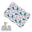 Reusable Puppy Pads Christmas Theme Pet Pee Pads Leak-Proof Puppy Pads Pee Pee Pads Super Absorbent Whelping Mat 60*45cm