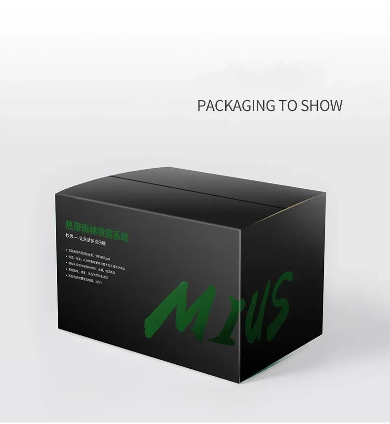MIUS 2 Generation Reptiles Fogger Humidifier D Series Rainforest Spraying System Kits High Pressure Silent Pump Fog Machine