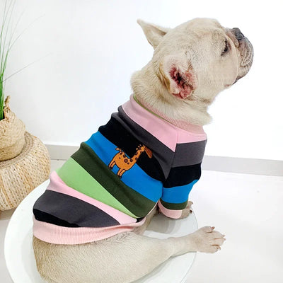Parent-child Wear Pet Clothes  Puppy Clothes  Dog Costume  Dog Clothes for Small Dogs Printing Autumn and Winter