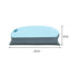 Hair cleaning brush Pet soft rubber tooth comb sticky hair dispenser soft silicone tricolor hair removal brush pet products