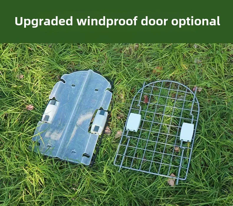 Outdoor kennel with toilet, sun protection in summer, universal in all seasons, outdoor rain-proof dog house, warm in winter, s