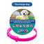 38cm 70cm Retractable Deworming Dog Cat Collar Pet Anti Flea Ticks Collar Repellent Mosquito Pet Collars for Cats Dogs Products