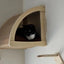 Cat Tree Tower Cat Hammock Cat House With Thick Cushions Wall Mounted Half-sheltered kitty Nest Satisfy Habits of Cat Easy Clean