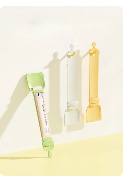 Pet Feeder Spoon Cat Snack Liquid Food Squeeze Tools Multifunctional Cat Feeding Spoon for Wet Food Treat Puppy Kitten Dispenser