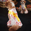 Dog Halloween Clothes Pet Dress Bloody Halloween Costume Dog Halloween Blood Skirt Halloween Seals Clothes Puppy Cosplay Costume