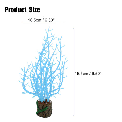 UXCELL Silicone Luminous Plants Glowing Simulation Coral Aquarium Artificial Fluorescence Deco Ornament Fish Tank Accessories
