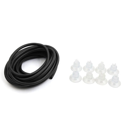 UXCELL 4mm Soft Silicone Aquarium Oxygen Pump Hose Air Bubble Stone Fish Tank Pond Pump Tube Aquarium Air Pump Accessories Set