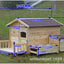 Large Outdoor Dog House Pet Supplies  Pet House Cage Wooden with Dog Basin