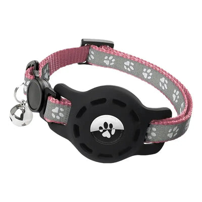 Reflective Cat Collar Pet Cat Adjustable Vest Anti-Lost Safety Release Buckle Cat Neck Waring  with Removable Bell for Camping