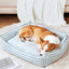 Dog Beds for Small Dogs Plaid Bed Pet Supplies Accessory Sofa Cushions Big Large Puppy Accessories Blanket Cats Baskets Pets Mat