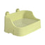 Large Capacity Pet Toilet with Buckle for Guinea Pigs Dangling Square Small Pet Litter Box Pet Cleanging Tools