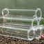 Glass Acrylic Aquarium Decoration Fish Shrimps Shelter House Pottery Scorpion House Canister Simulation Stone Fish Tank Ornament