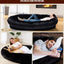Dog bed for humans Short plush for large people, dog bed Adult kennel Removable pet nest