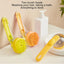 Dog Bath Brush Silicone Dog Brush Long Handle With Soap Dispenser Dog Shampoo Scrubber Pet Grooming Bath Brush For Cats Dogs