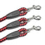 Dog Leashes 3 in 1 Nylon Pet Traction Rope 3 Way Dog Lead Leash for Three Small Dogs Cats Outdoor Walking Multiple Puppy Leash