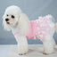 Floral Lace Dog Cat Dress Vest Flowers Design Pet Puppy Shirt Skirt Princess Halter Dress Mesh Gauze Bouffant Dress Pet Clothes