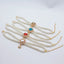 2 Rows Luxury Dog Cat Pearl Necklace Collar for Small Dogs Cats Yorkie Wedding Birthday Costume Crystal Jewelry Pet Accessories